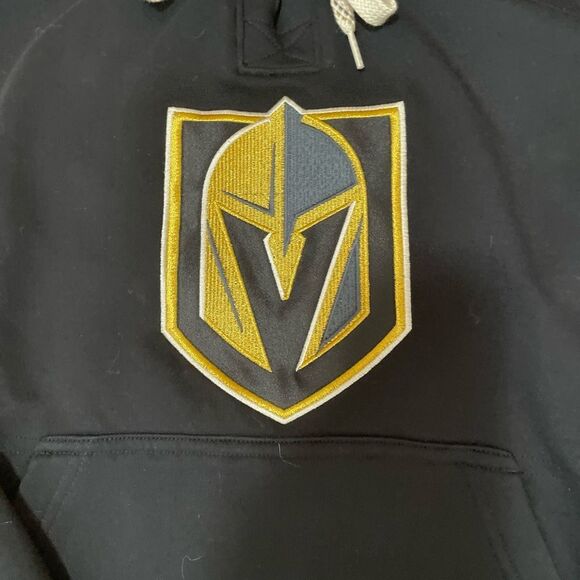 Adidas Las Vegas Golden Knights NHL Hooded Pullover Sweatshirt Men's Sz Large - Picture 3 of 7